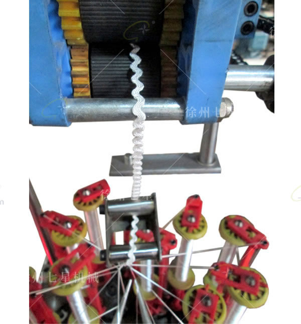 17錠波紋帶編織機(jī)